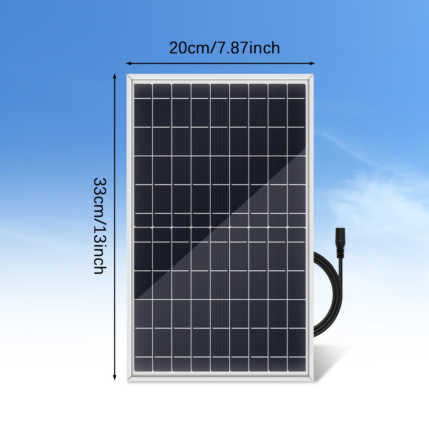 10W Solar Panels Portable Photovoltaic,Fast Charging with DC 18V Output|ZGZXSEXHZ