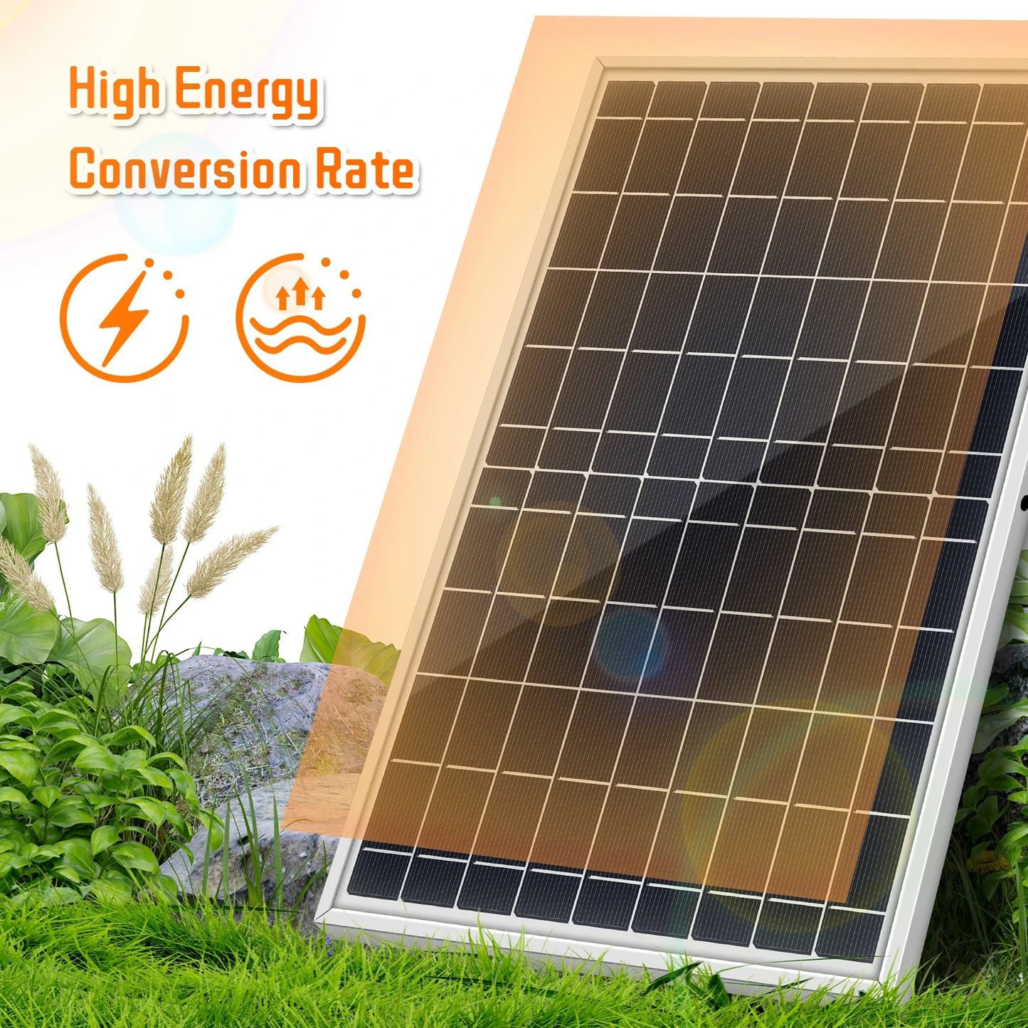 10W Solar Panels Portable Photovoltaic,Fast Charging with DC 18V Output|ZGZXSEXHZ