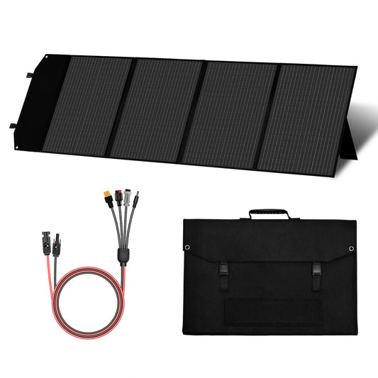 200W Solar Panel Foldable|Portable with DC Interface,for Camping,Compatible with Smartphone|ZGZXSEXHZ