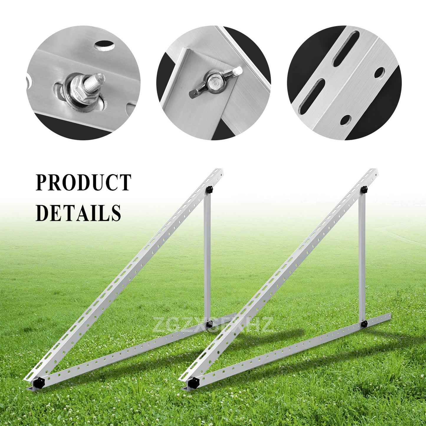 Heavy-Duty Solar Panel Mounting Pole for Residential & Commercial Use |Durable & Weather-Resistant