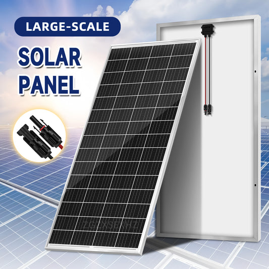 180W Solar Panel | High-Efficiency Monocrystalline Cells | Off-Grid Power for Homes, Sheds, RV
