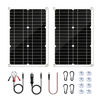 10W Solar Flexible Photovolataic Panles|2Pcs Solar Panels|ZGZXSEXHZ