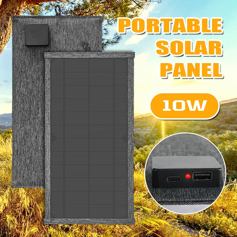 10W Portable Solar Panels|Efficent Affordable Options|ZGZXSEXHZ