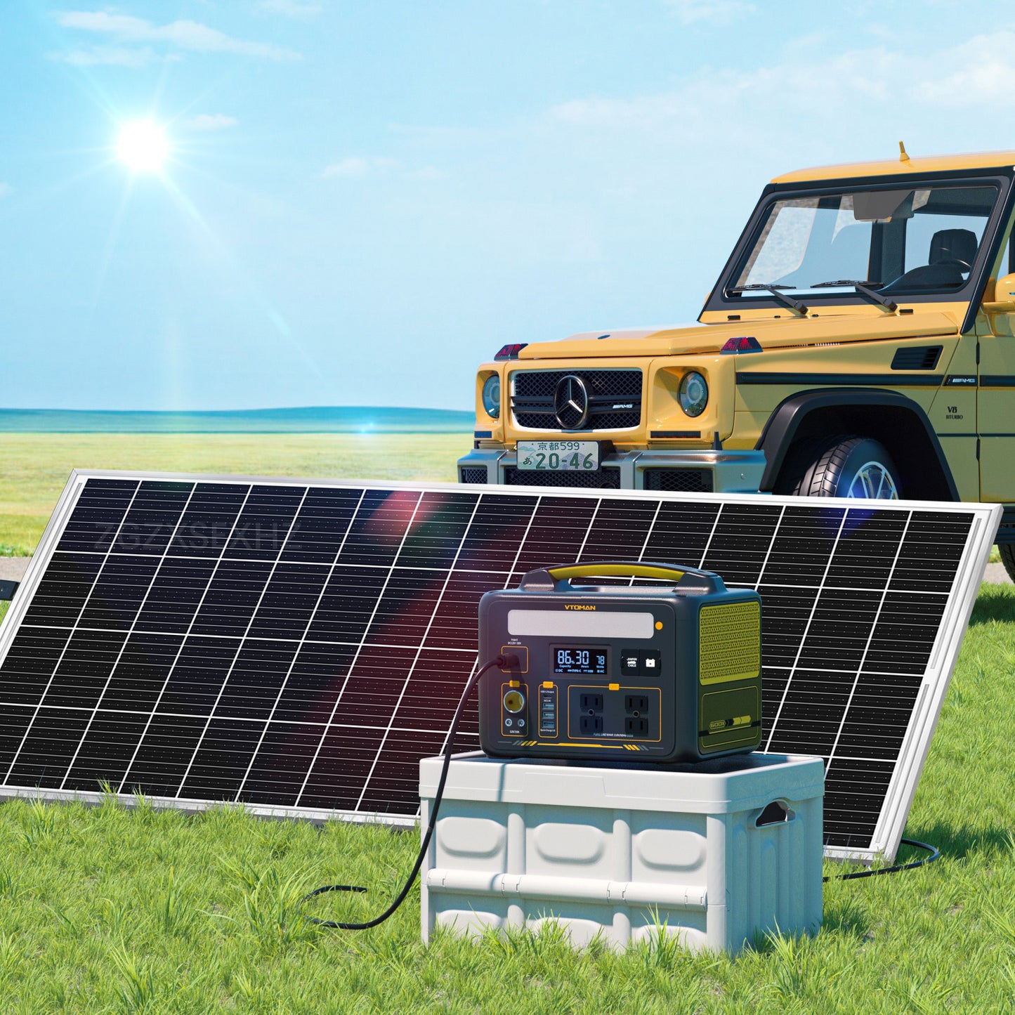 180W Solar Panel | High-Efficiency Monocrystalline Cells | Off-Grid Power for Homes, Sheds, RV