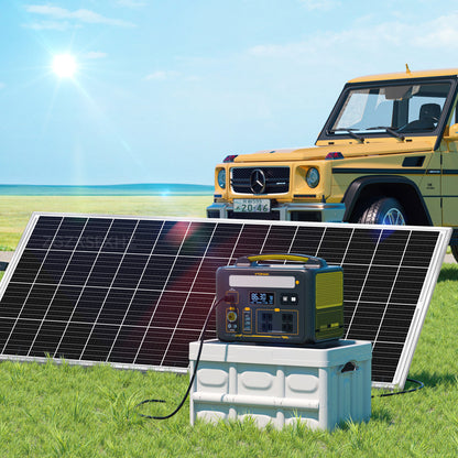 180W Solar Panel | High-Efficiency Monocrystalline Cells | Off-Grid Power for Homes, Sheds, RV