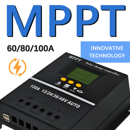 MPPT100A Solar Charge Controller |High-Efficiency Power Management for Solar Systems